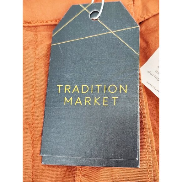 Summum Women's Wide Leg Twill Brown Pants Size 38 - Picture 8 of 15